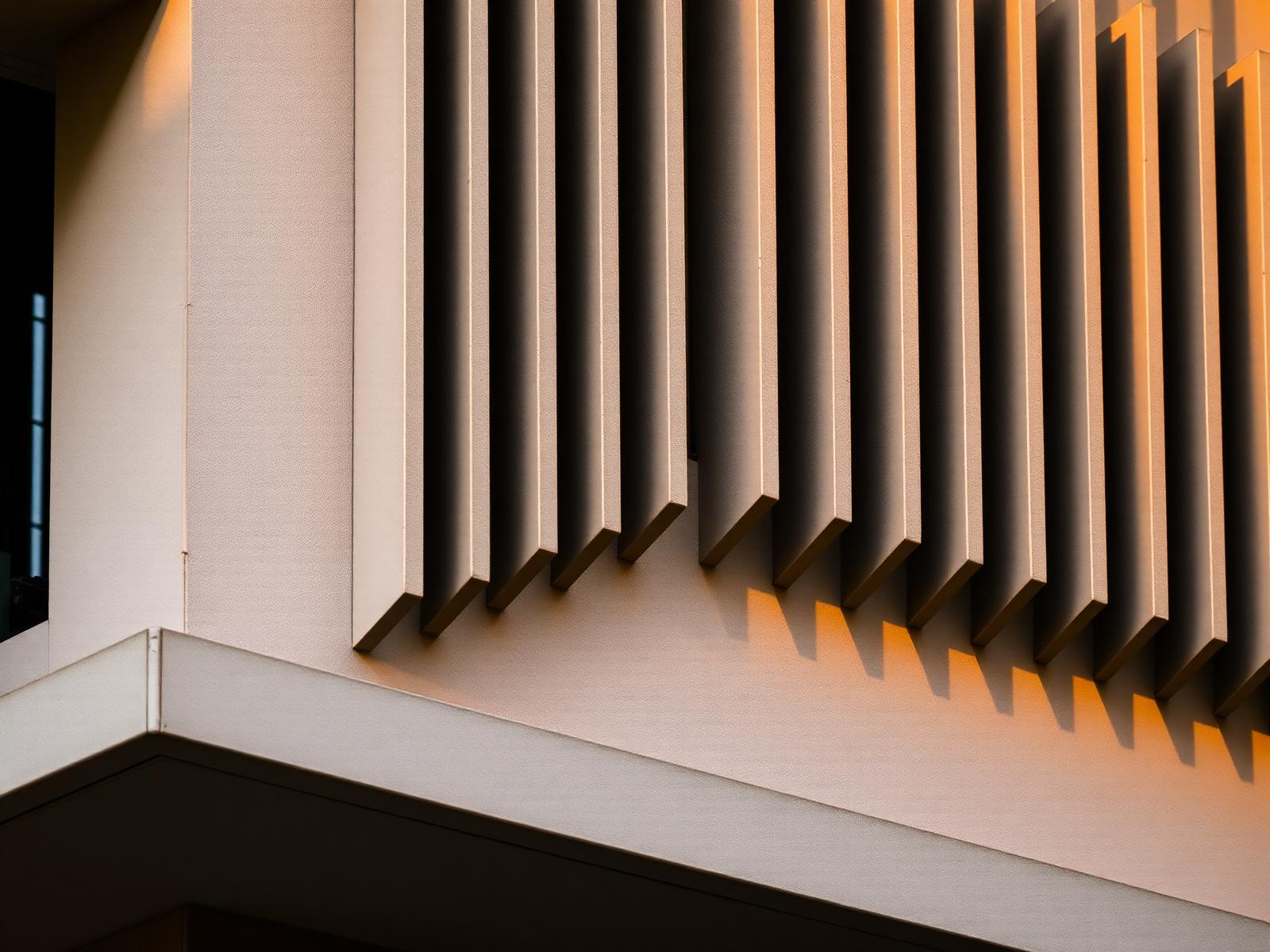 Façade architecturale contemporaine